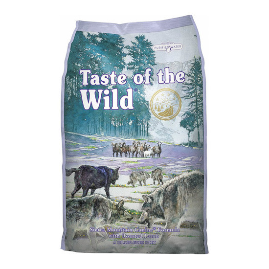 Taste of the wild sierra mountain perros 2kg