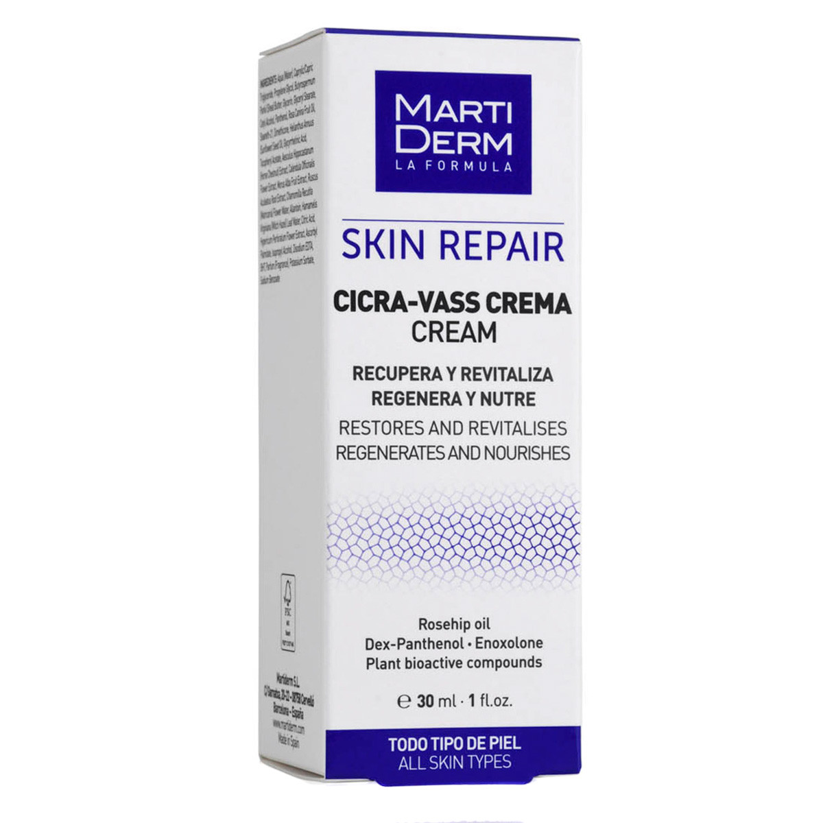 MartiDerm Skin Repair Cicra-Vass Crema  30 ml