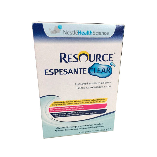 Resource espesante clear neutro 24sobres