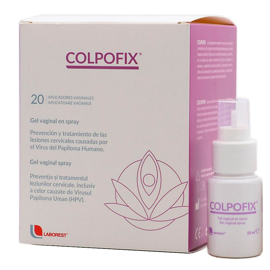 Colpofix Gel Vaginal en Spray con 20 aplicadores 2 x 20ml